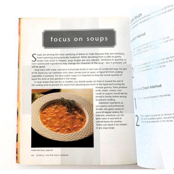 Pillsbury One Dish Meals Cookbook 1999 HB Casseroles Skillet Dishes Slow Cooker - Picture 9 of 11